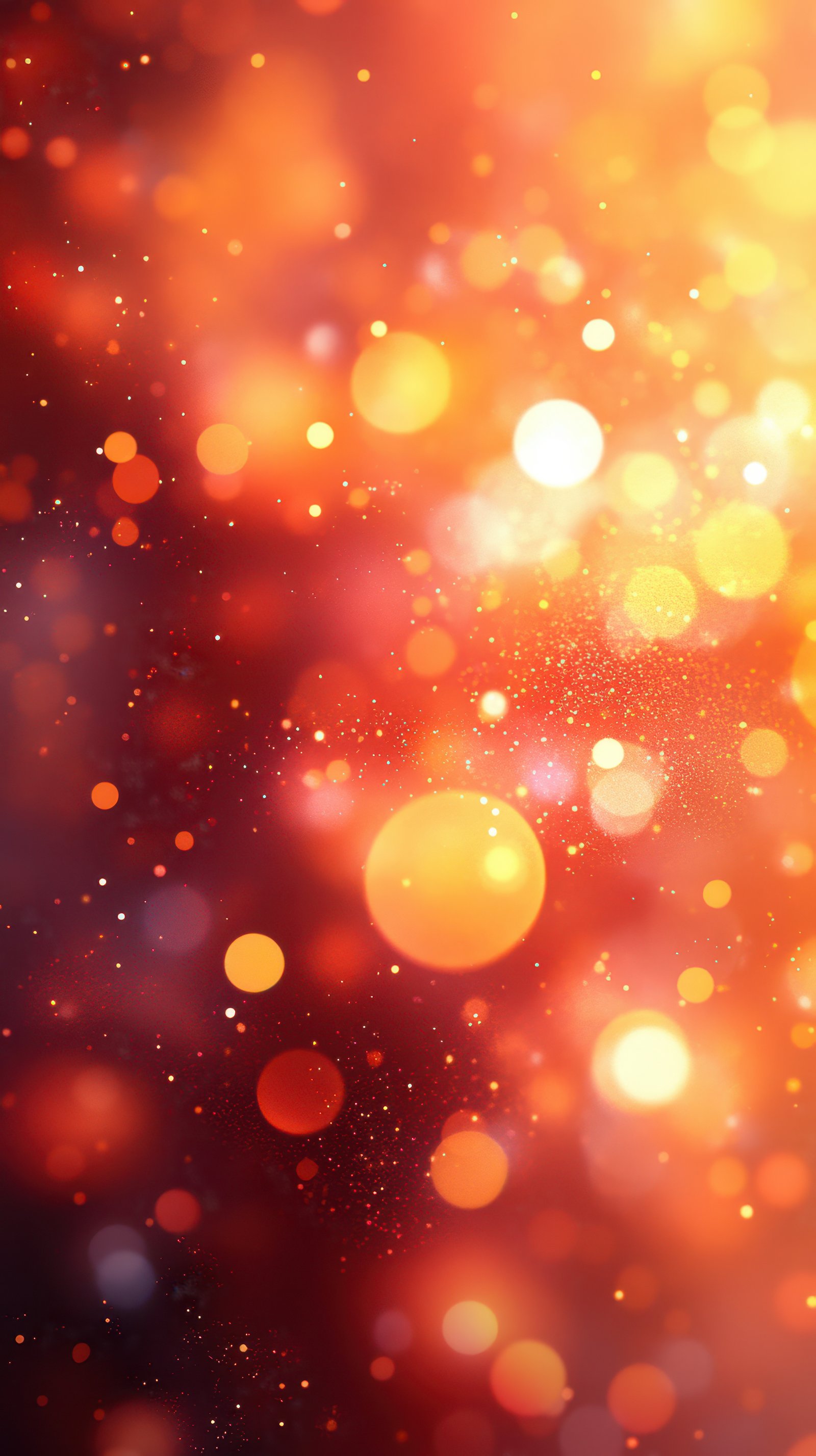 Bright and colorful abstract background with glowing bokeh effects for creative projects and designs